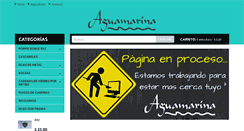 Desktop Screenshot of aguamarina.com.ar