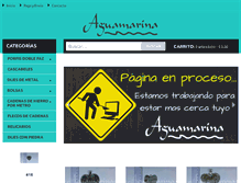 Tablet Screenshot of aguamarina.com.ar